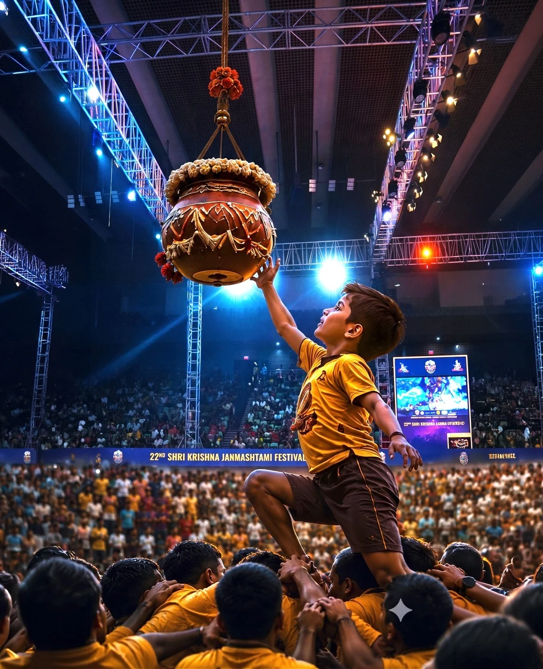 BEYOND THE MATKI LIES COURAGE